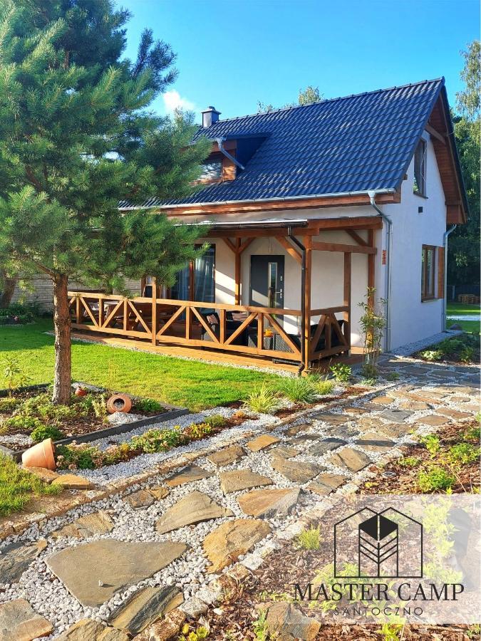 Master Camp Santoczno Villa Buitenkant foto